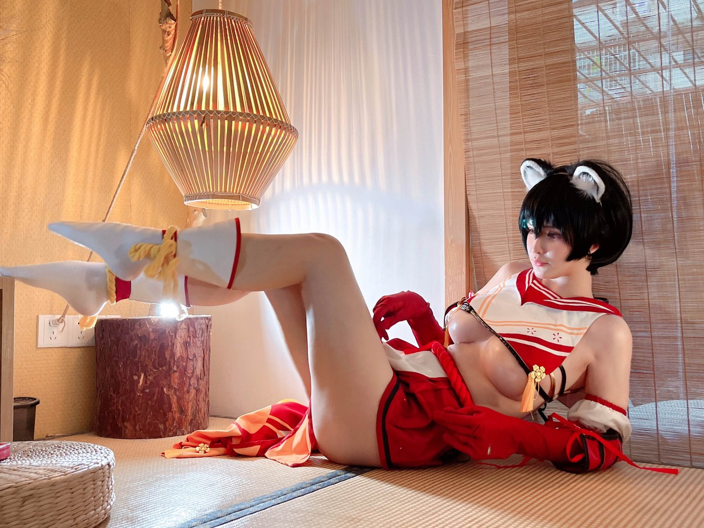 前羽_rr - 美女写真图集打包下载11套 - 前羽_rr NO.011 碧蓝档案 春日椿 [33P／35MB]