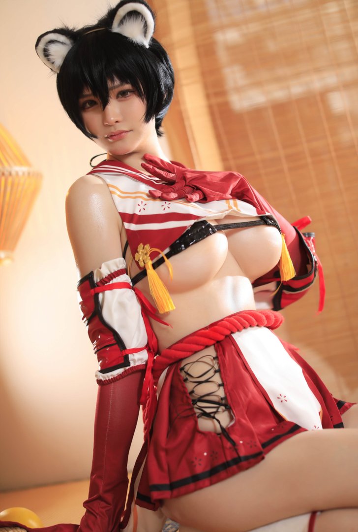 前羽_rr - 美女写真图集打包下载11套 - 前羽_rr NO.011 碧蓝档案 春日椿 [33P／35MB]