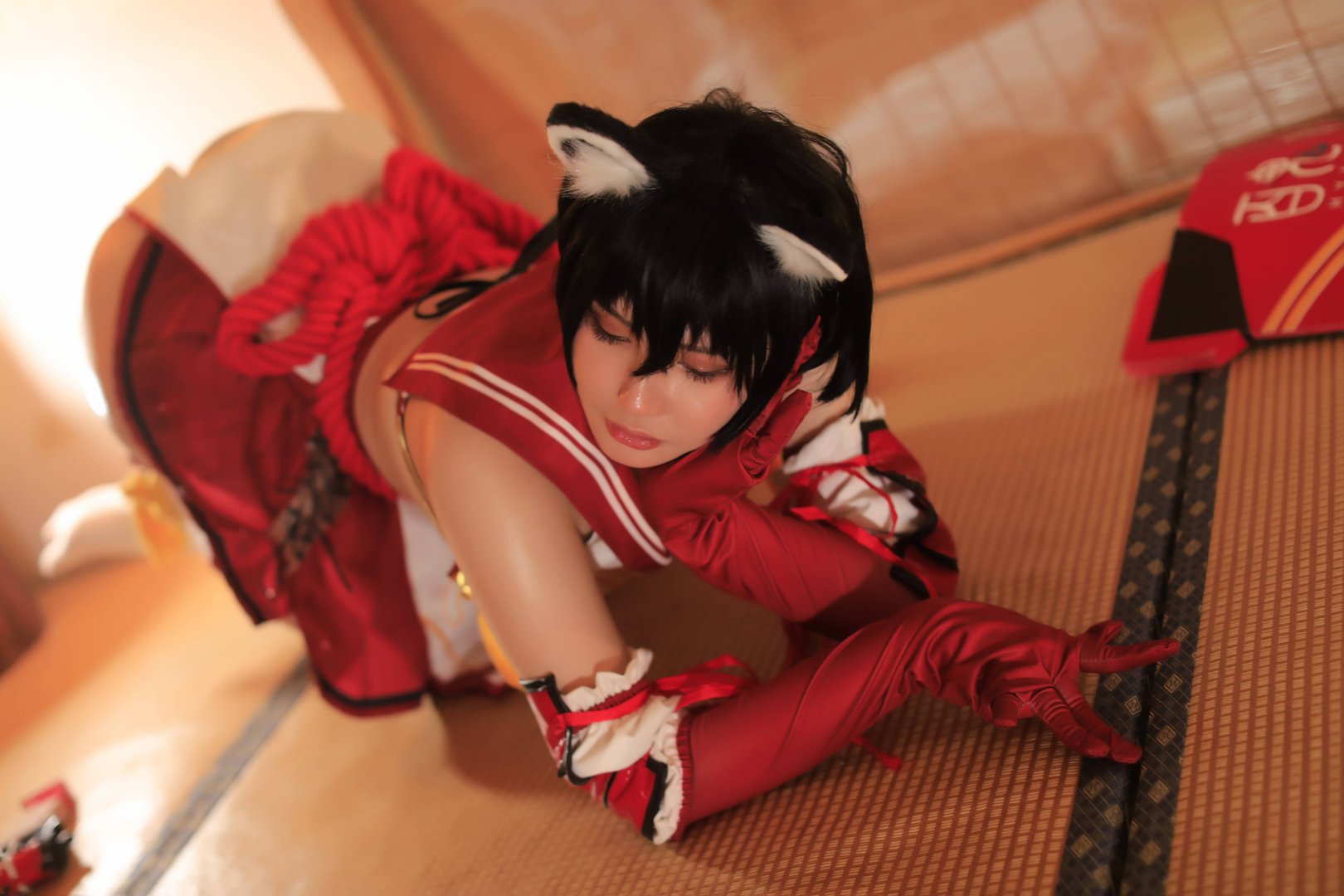 前羽_rr - 美女写真图集打包下载11套 - 前羽_rr NO.011 碧蓝档案 春日椿 [33P／35MB]