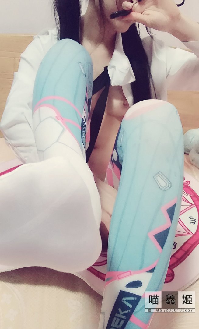 喵鱻姬 - 合集13套 - 02 - 白色衬衫