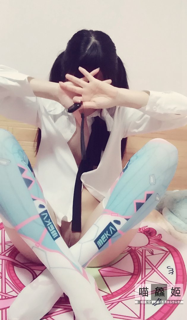 喵鱻姬 - 合集13套 - 02 - 白色衬衫