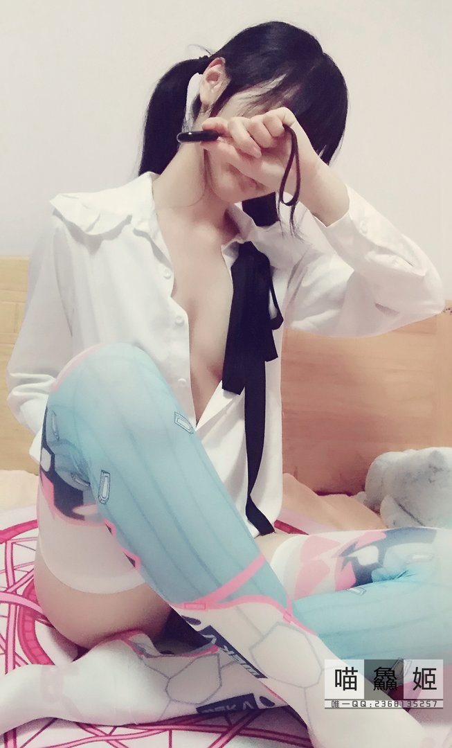 喵鱻姬 - 合集13套 - 02 - 白色衬衫