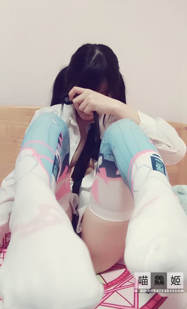 喵鱻姬 - 合集13套 - 02 - 白色衬衫