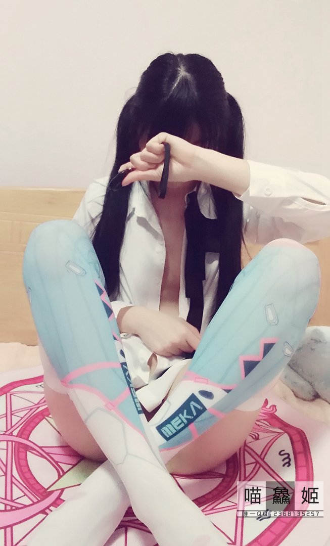 喵鱻姬 - 合集13套 - 02 - 白色衬衫