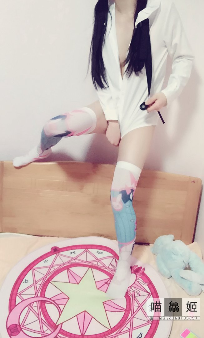 喵鱻姬 - 合集13套 - 02 - 白色衬衫