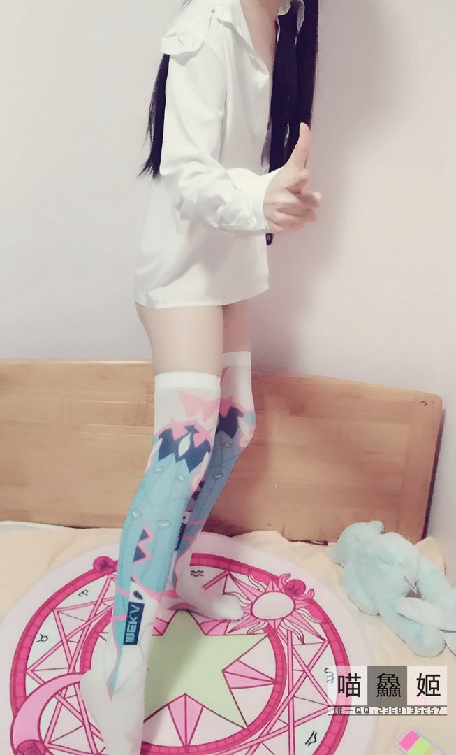 喵鱻姬 - 合集13套 - 02 - 白色衬衫