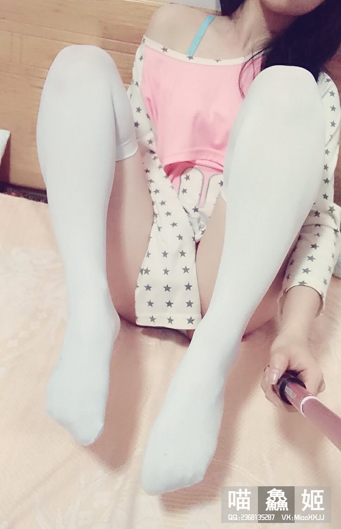 喵鱻姬 - 合集13套 - 03 - 粉色兔子睡衣