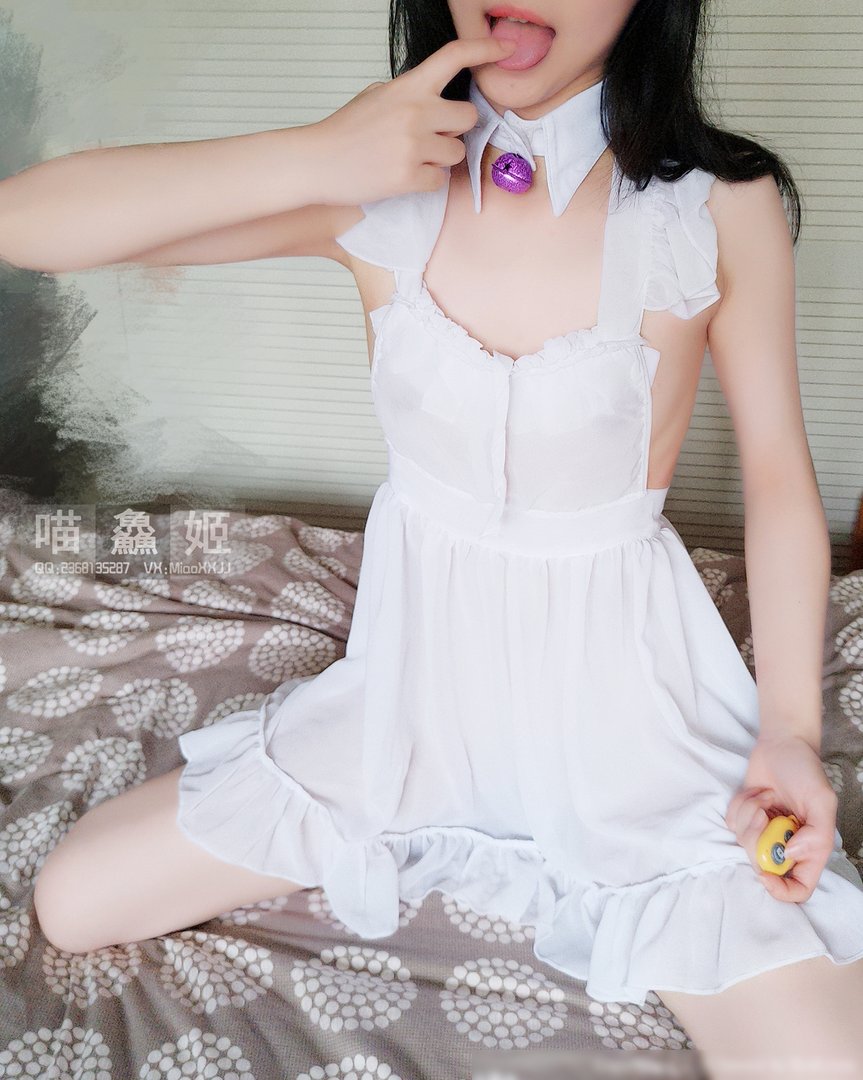 喵鱻姬 - 合集13套 - 12 - 纯白裙子
