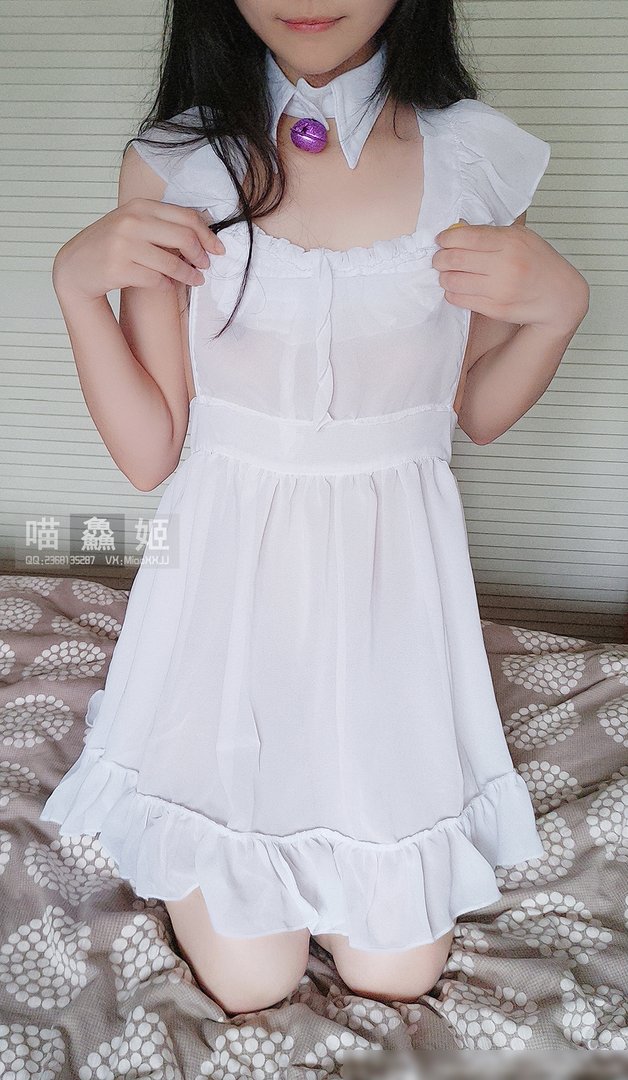 喵鱻姬 - 合集13套 - 12 - 纯白裙子