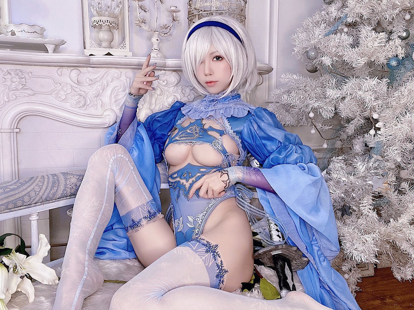 水淼Aqua - Fantia 2021年11月-2022年10月套图合集(25套) - [2021-12-18] ❄️Xmas 2b❄️