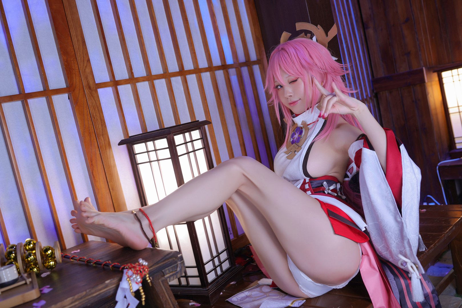 水淼Aqua - Fantia 2021年11月-2022年10月套图合集(25套) - [2021-12-31] 🌸八重神子🌸（Part1）