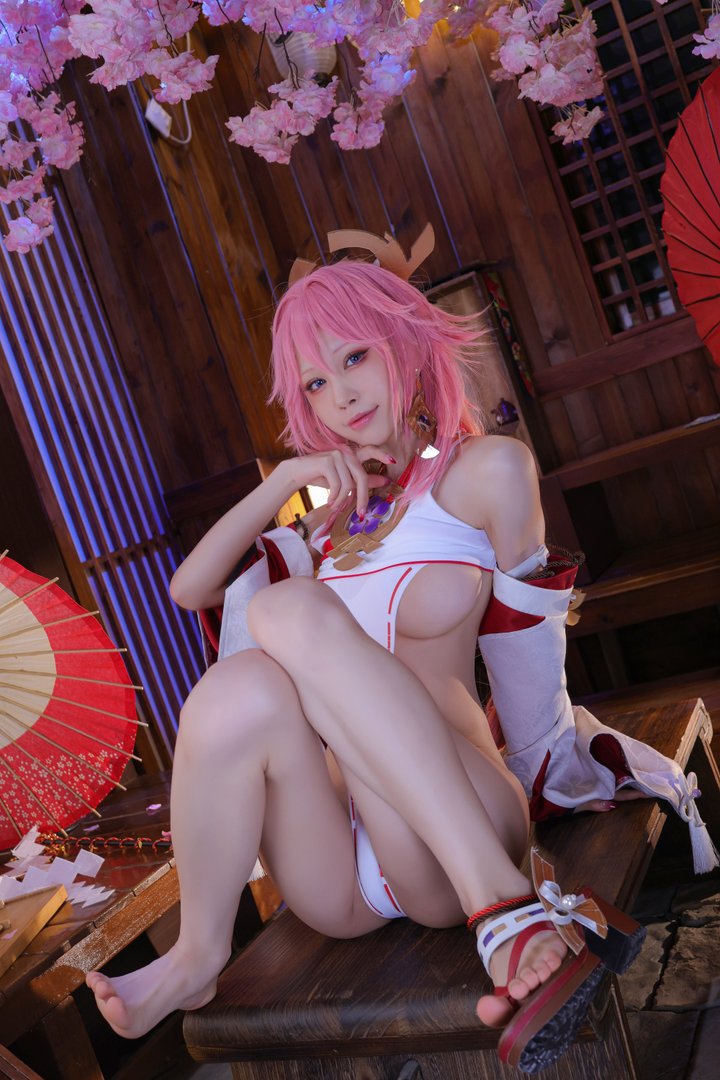 水淼Aqua - Fantia 2021年11月-2022年10月套图合集(25套) - [2022-01-26] 🌸八重神子🌸（part2）