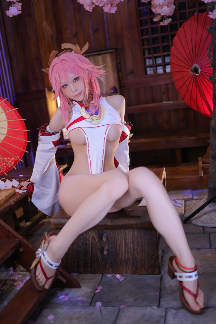 水淼Aqua - Fantia 2021年11月-2022年10月套图合集(25套) - [2022-01-26] 🌸八重神子🌸（part2）