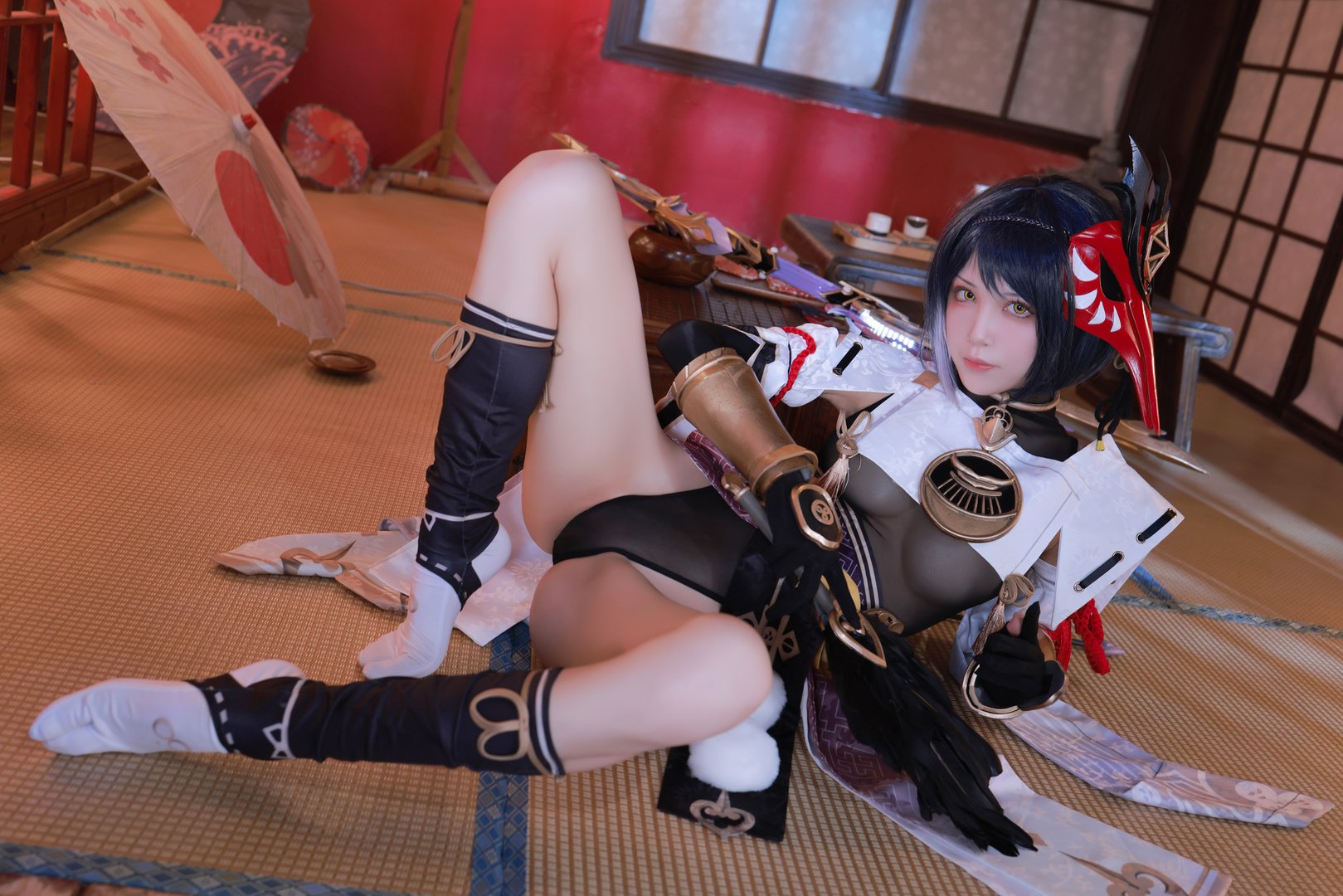 水淼Aqua - Fantia 2021年11月-2022年10月套图合集(25套) - [2022-03-25] ⚡️九条裟羅🏹①