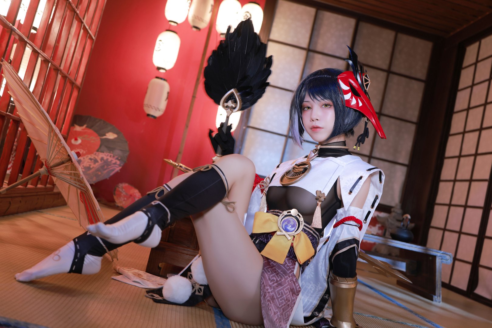 水淼Aqua - Fantia 2021年11月-2022年10月套图合集(25套) - [2022-03-25] ⚡️九条裟羅🏹①