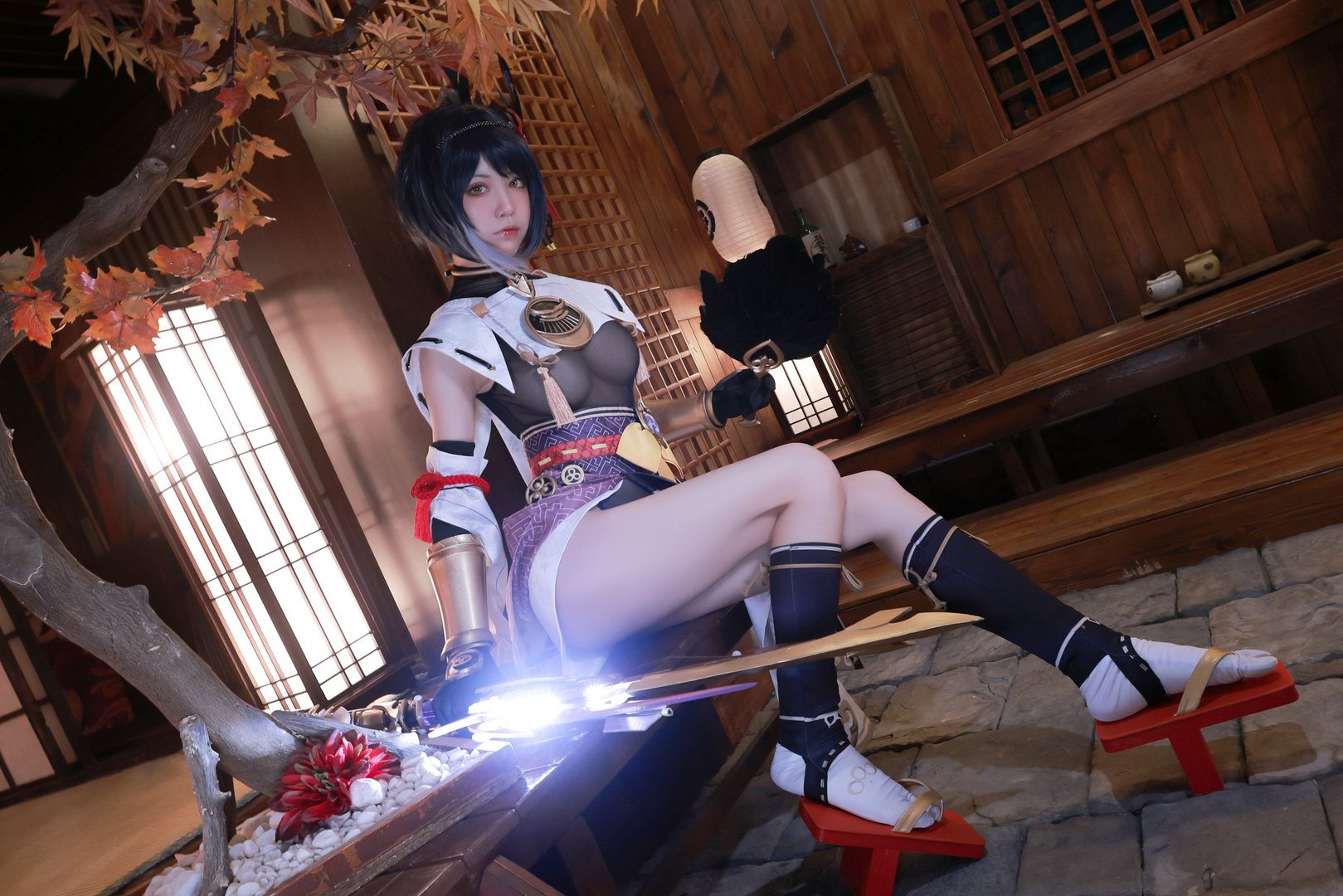 水淼Aqua - Fantia 2021年11月-2022年10月套图合集(25套) - [2022-03-25] ⚡️九条裟羅🏹①