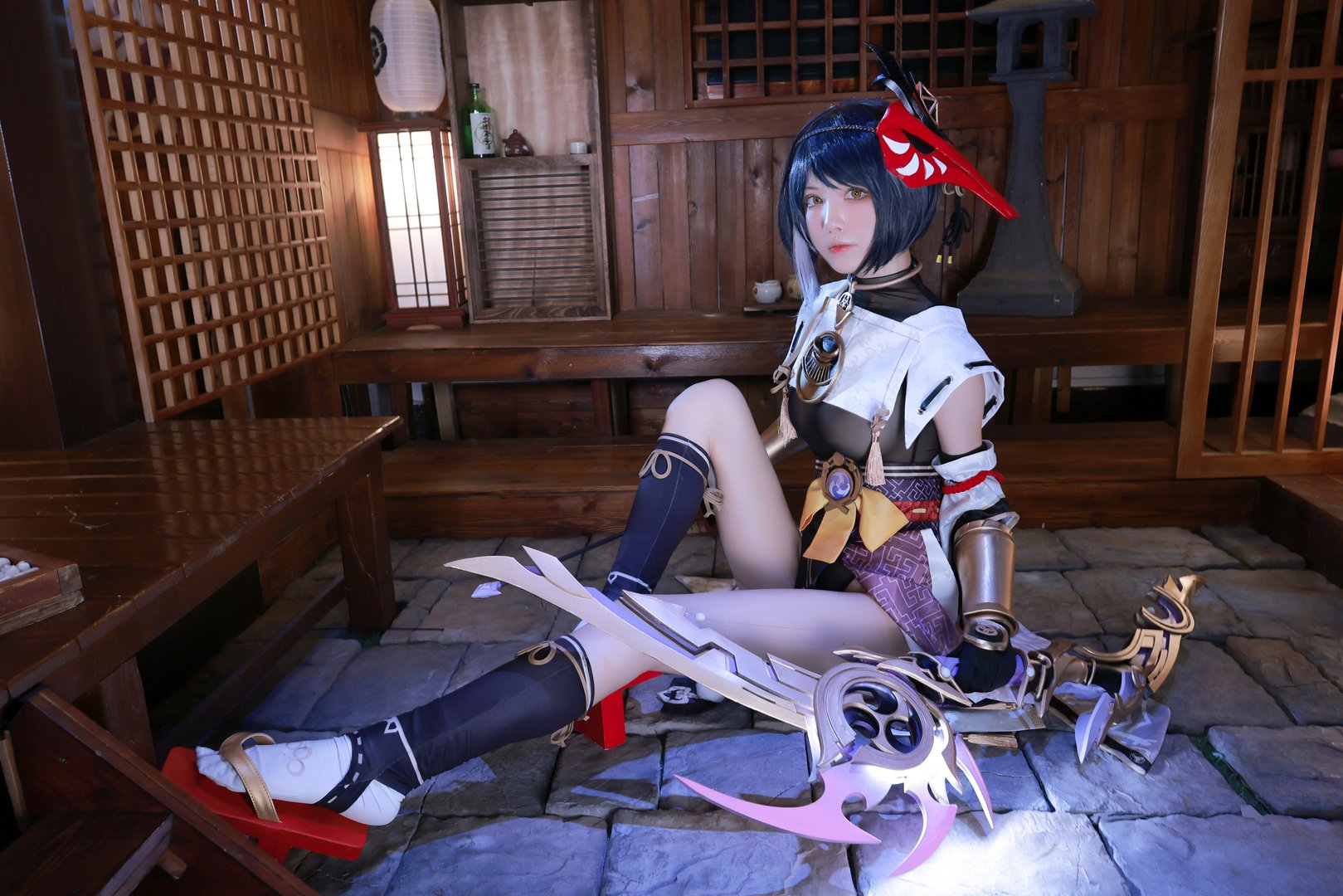 水淼Aqua - Fantia 2021年11月-2022年10月套图合集(25套) - [2022-03-25] ⚡️九条裟羅🏹①