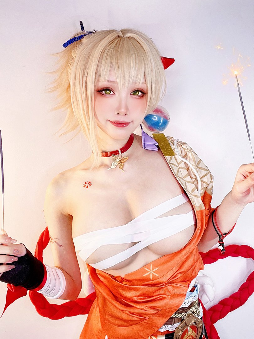 水淼Aqua - Fantia 2021年11月-2022年10月套图合集(25套) - [2022-08-17] ✨宵宮と花火 ✨