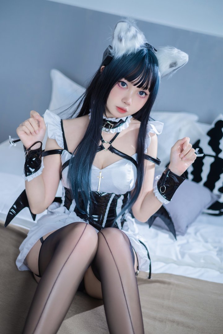 洛桑W伊梓 - 美女写真图集合集打包下载9套 - 洛桑w伊梓 NO.005 猫耳小恶魔 [42P3V 384MB]