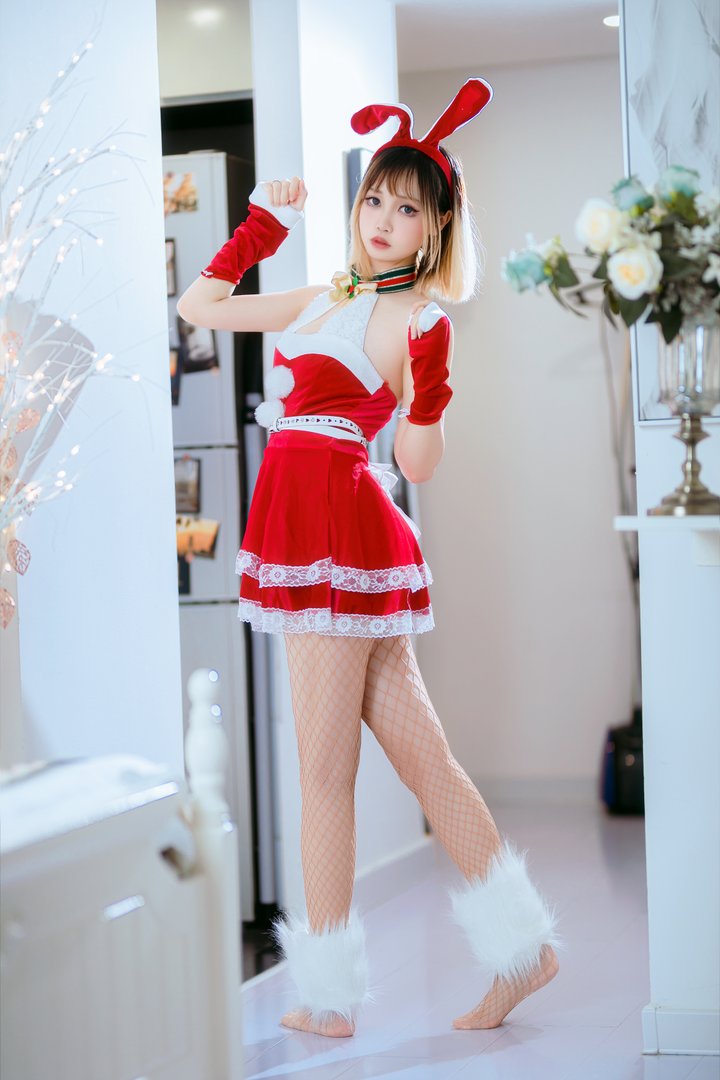 洛桑W伊梓 - 美女写真图集合集打包下载9套 - 洛桑w伊梓 NO.006 网袜丝带兔兔 [46P4V 423MB]-美图