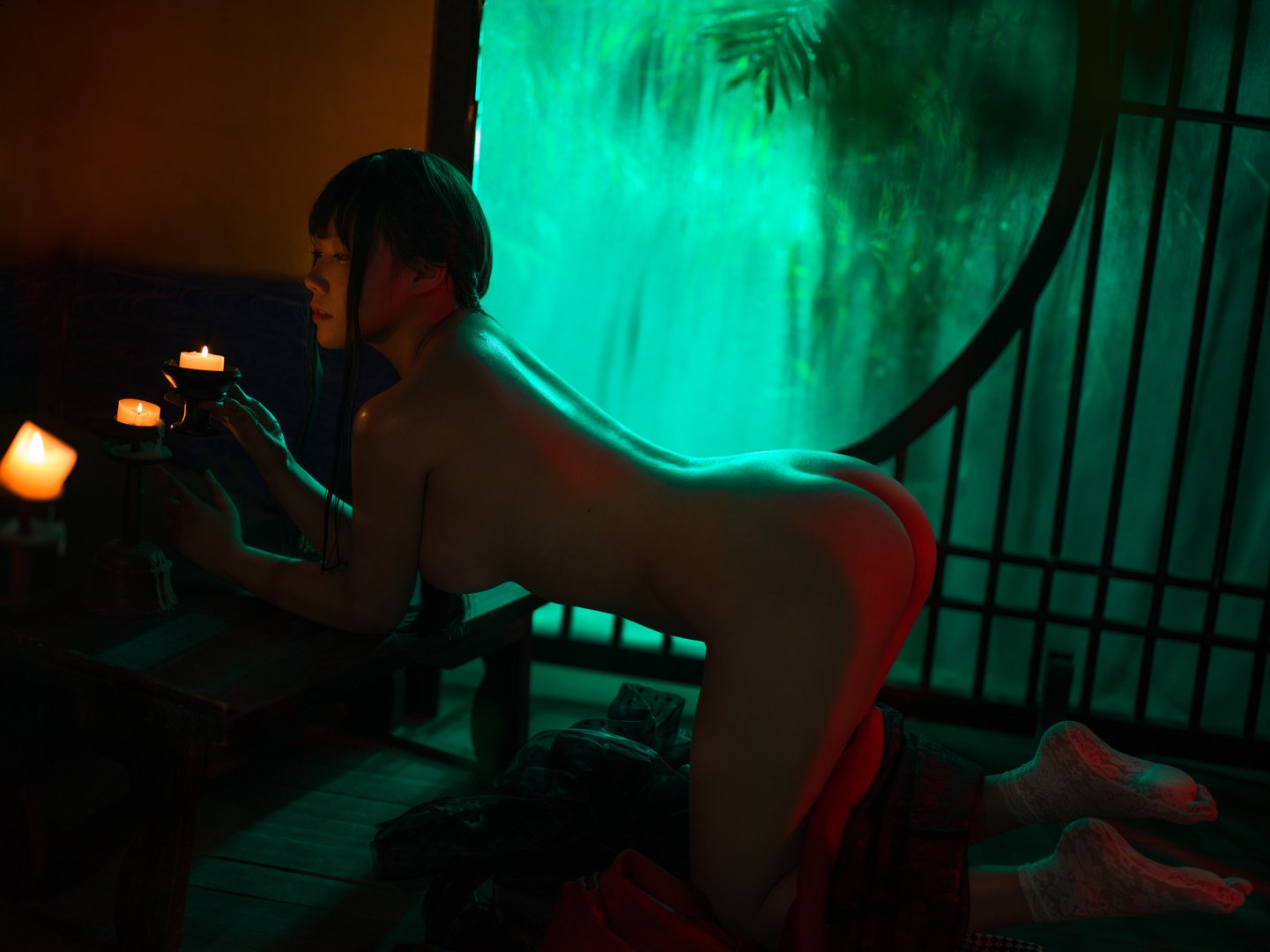 写真129部 - 麻花酱 - 047兽和服3套