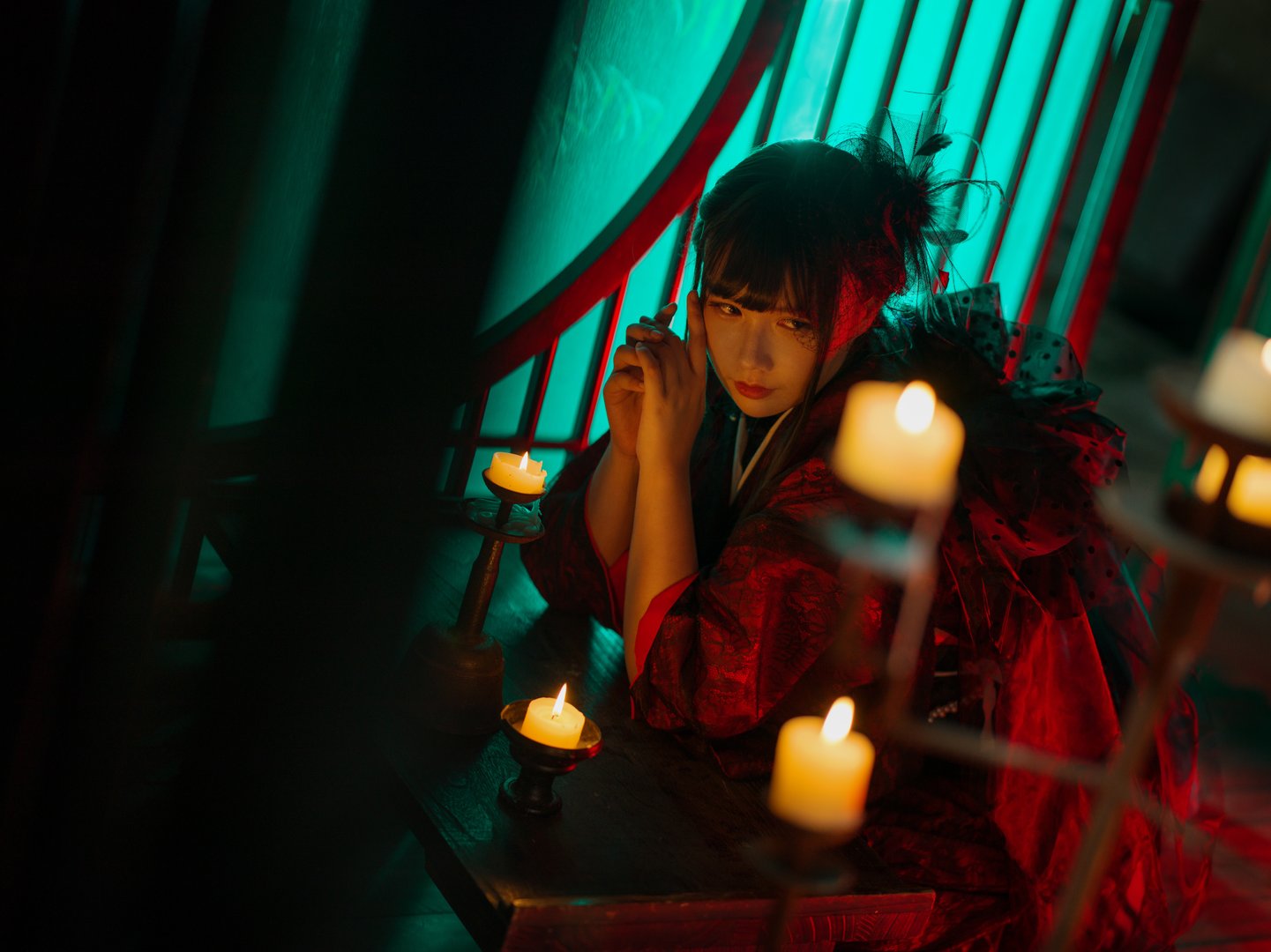 写真129部 - 麻花酱 - 047兽和服3套