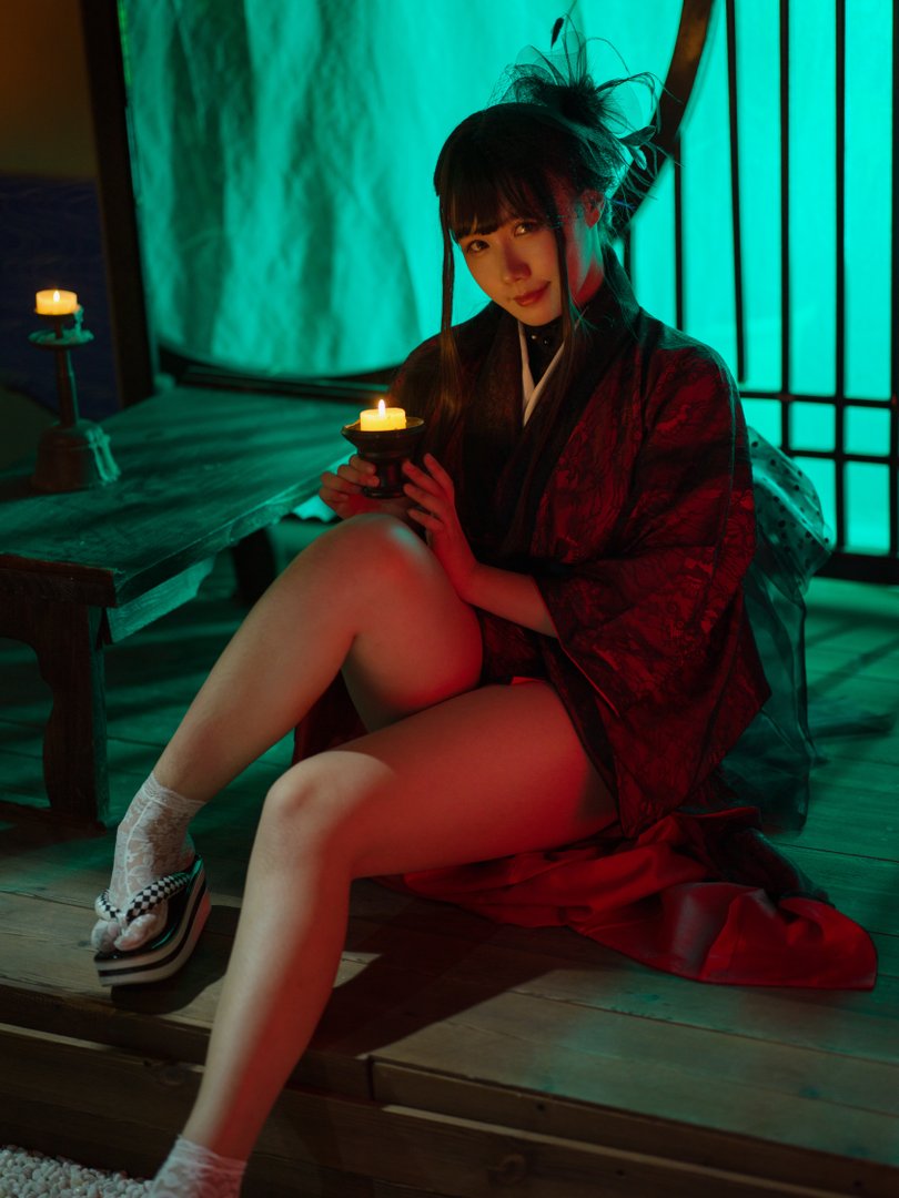 写真129部 - 麻花酱 - 047兽和服3套