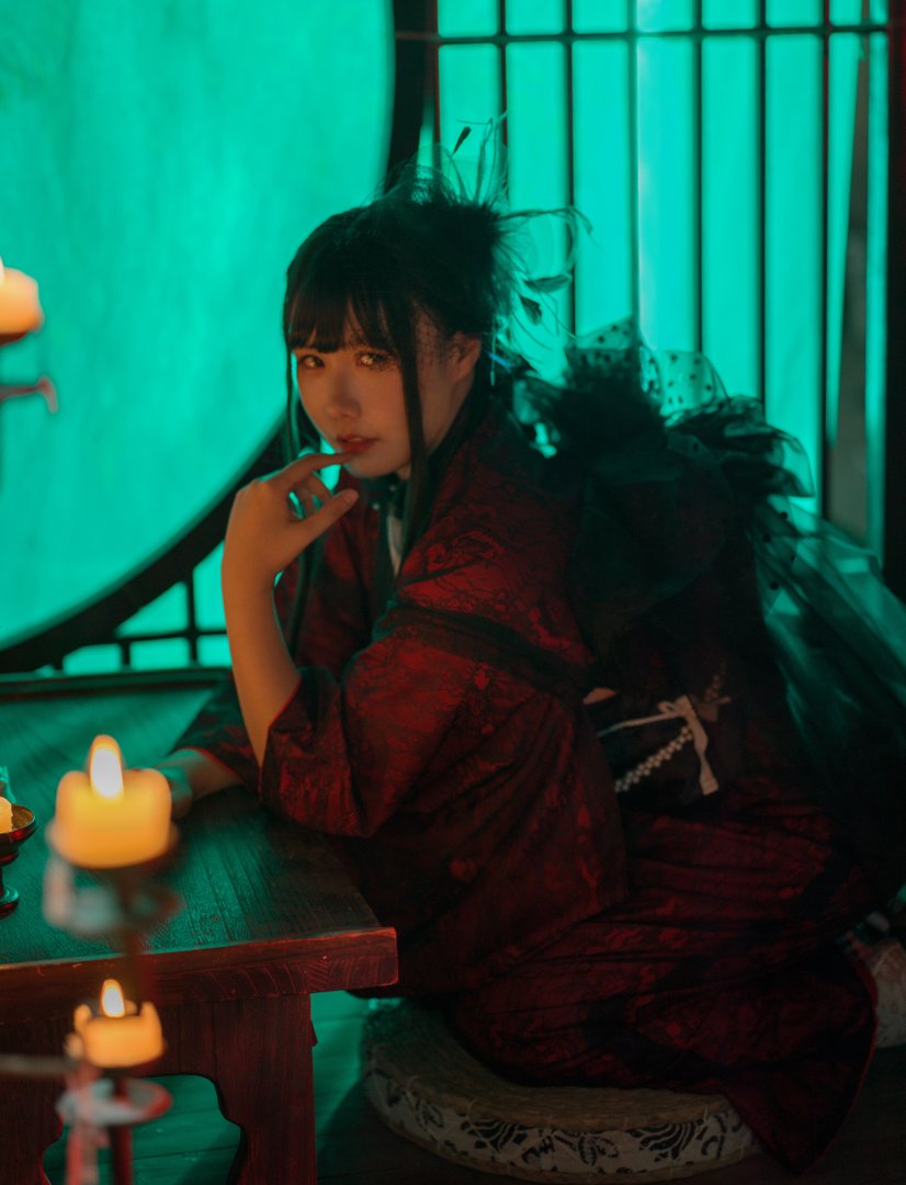 写真129部 - 麻花酱 - 047兽和服3套