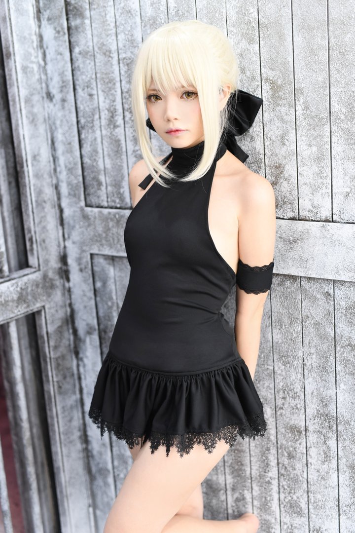 Miu只 - 美女写真图集合集打包下载7套 - Miu只 NO.006 Saber Alter Swimsuit [38P-130MB]