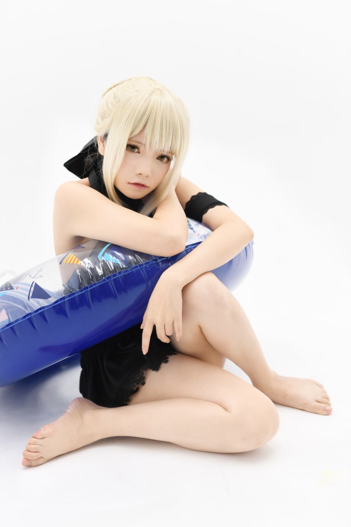 Miu只 - 美女写真图集合集打包下载7套 - Miu只 NO.006 Saber Alter Swimsuit [38P-130MB]