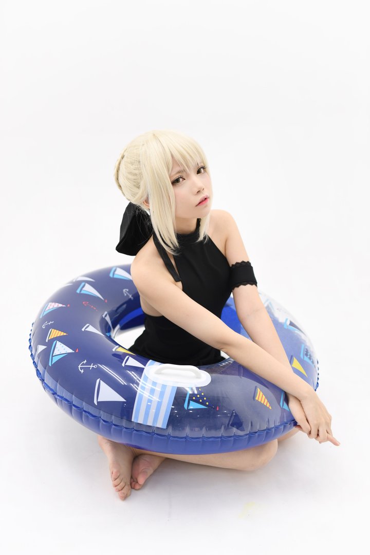 Miu只 - 美女写真图集合集打包下载7套 - Miu只 NO.006 Saber Alter Swimsuit [38P-130MB]