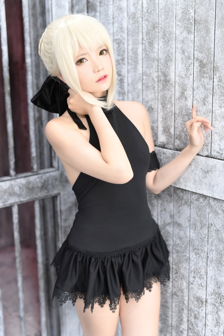 Miu只 - 美女写真图集合集打包下载7套 - Miu只 NO.006 Saber Alter Swimsuit [38P-130MB]