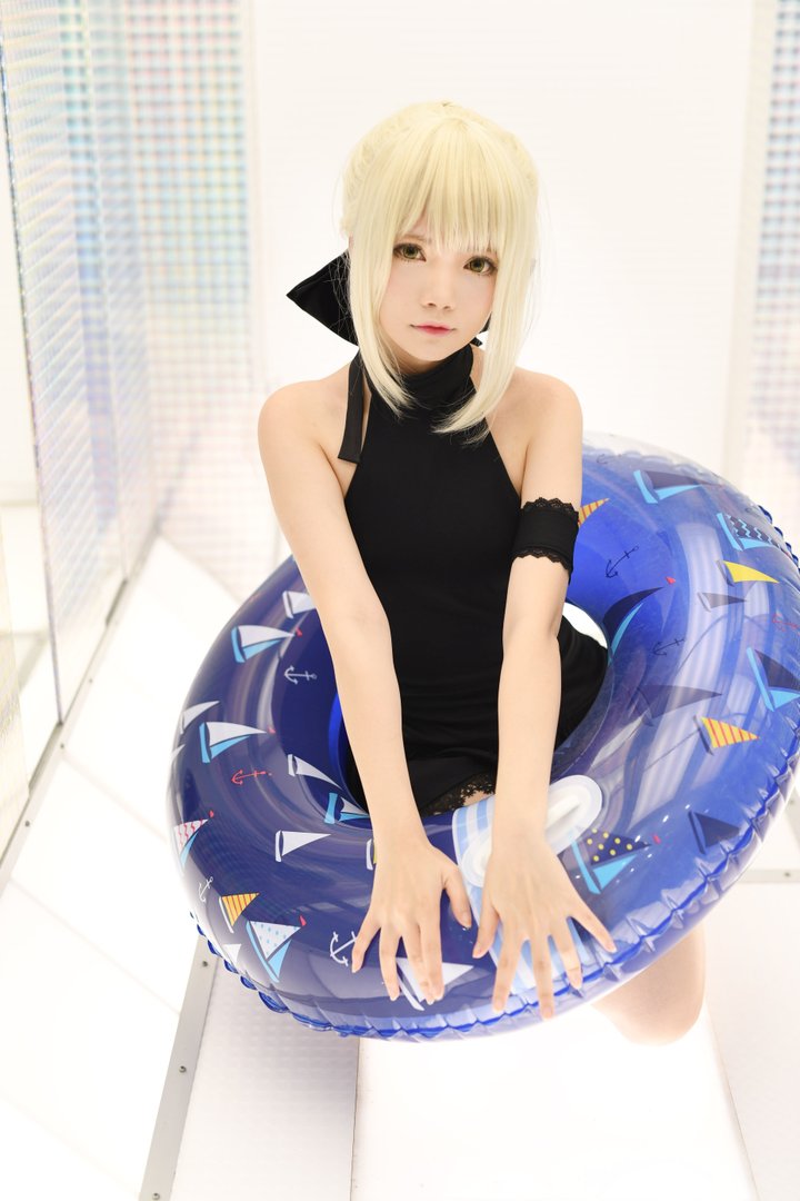 Miu只 - 美女写真图集合集打包下载7套 - Miu只 NO.006 Saber Alter Swimsuit [38P-130MB]