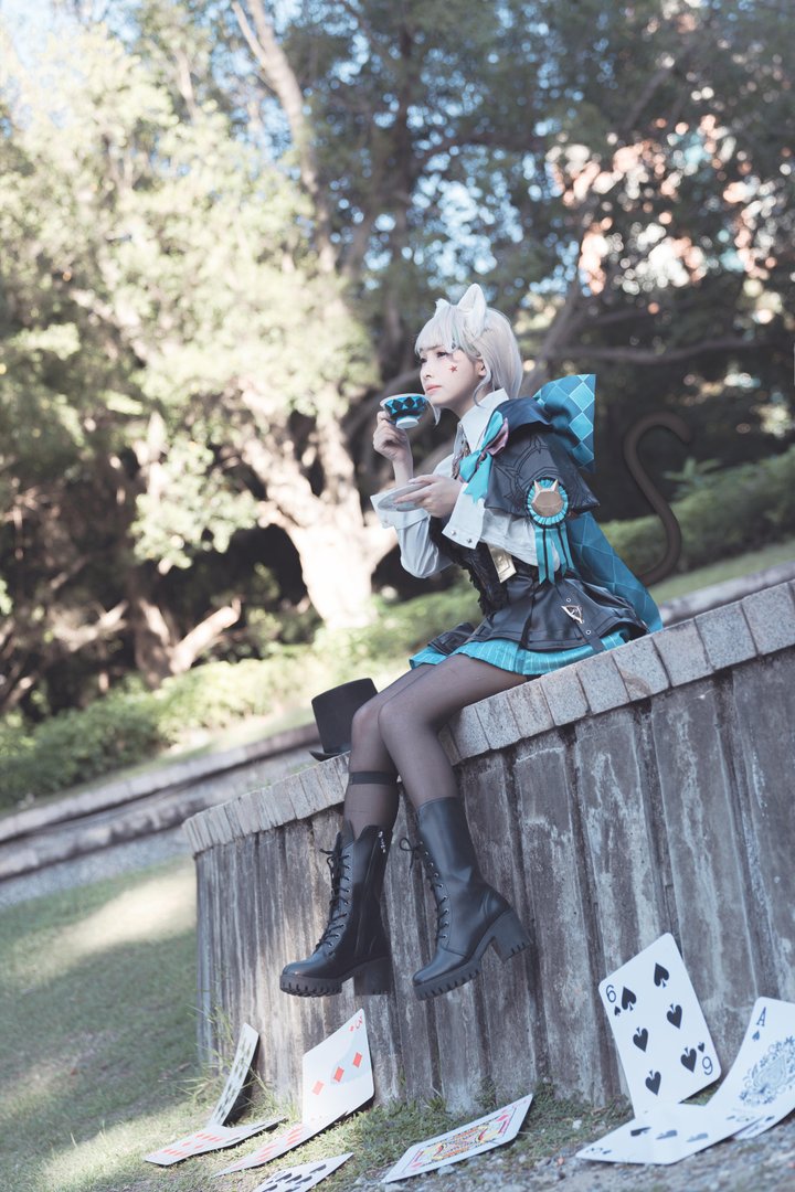 慕慕momo - 004 – 慕慕Momo-原神 Genshin 琳妮特的色情魔術 室外 [34P]