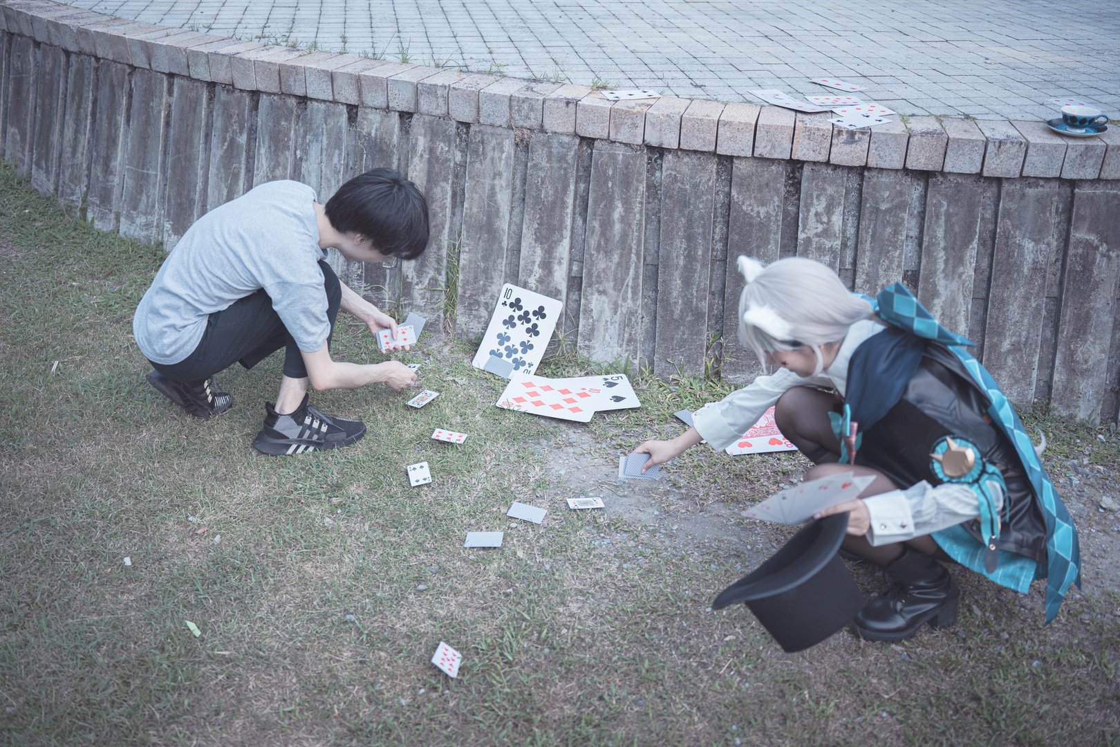 慕慕momo - 004 – 慕慕Momo-原神 Genshin 琳妮特的色情魔術 室外 [34P]