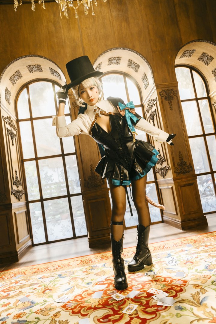 慕慕momo - 005 – 慕慕Momo-原神 Genshin 琳妮特的色情魔術 室内 [56P]