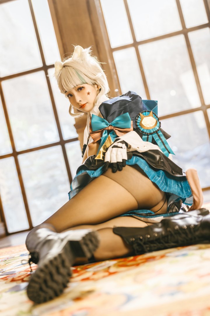 慕慕momo - 005 – 慕慕Momo-原神 Genshin 琳妮特的色情魔術 室内 [56P]