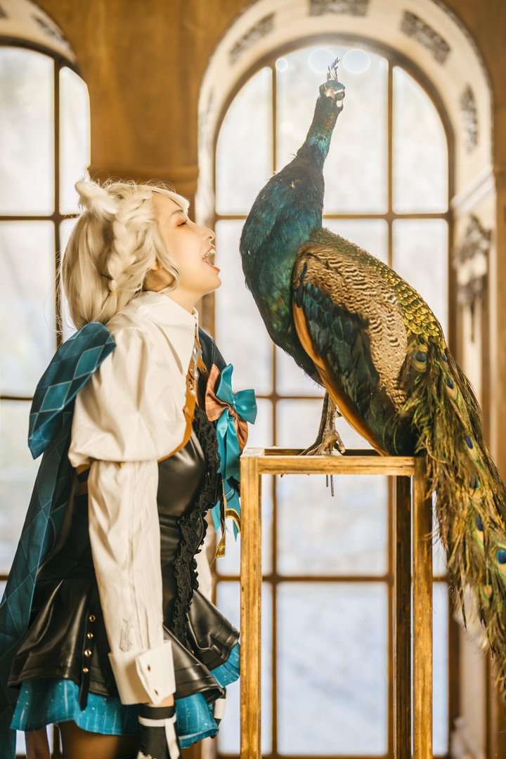 慕慕momo - 005 – 慕慕Momo-原神 Genshin 琳妮特的色情魔術 室内 [56P]