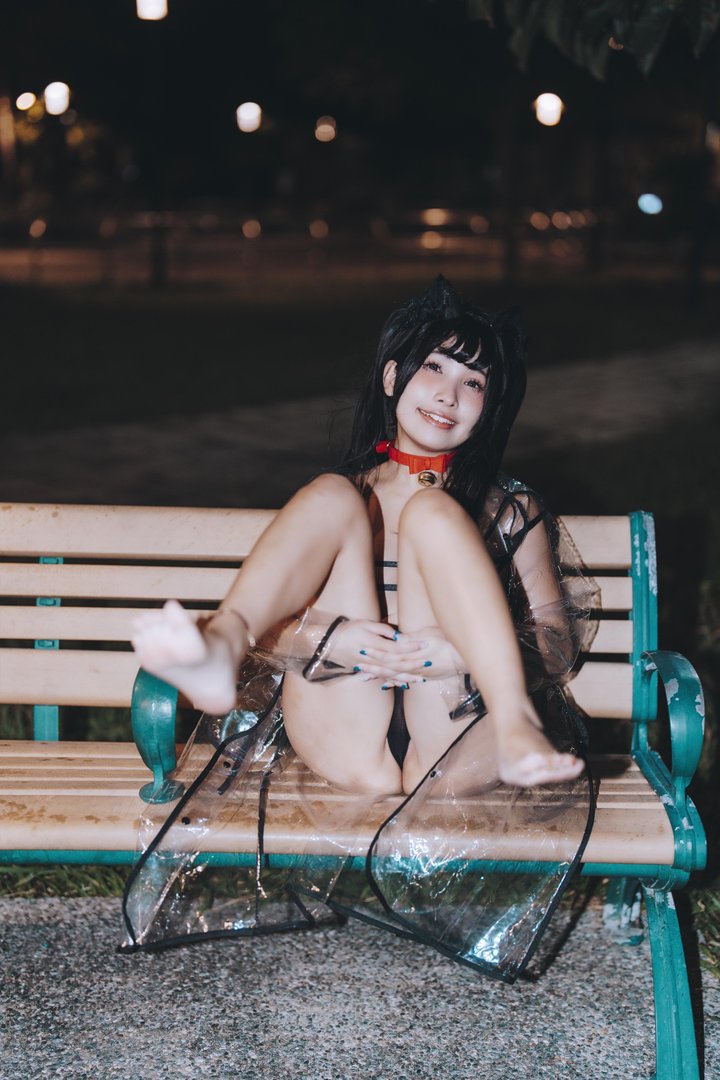 慕慕momo - 006 – 慕慕Momo-溜雨衣貓貓 [48P]