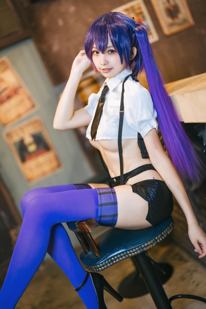 慕慕momo - 007 – 慕慕Momo-小惡魔的魅惑之吻-魔太郎 [47P]