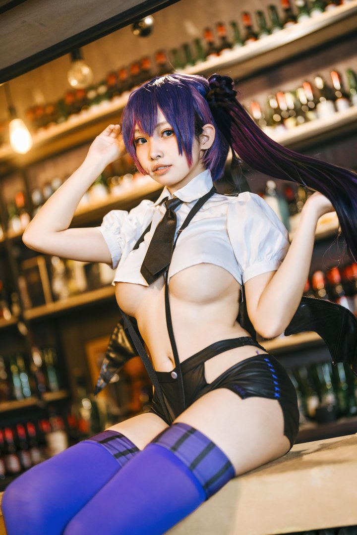 慕慕momo - 007 – 慕慕Momo-小惡魔的魅惑之吻-魔太郎 [47P]