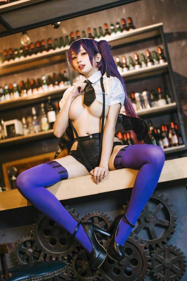 慕慕momo - 007 – 慕慕Momo-小惡魔的魅惑之吻-魔太郎 [47P]