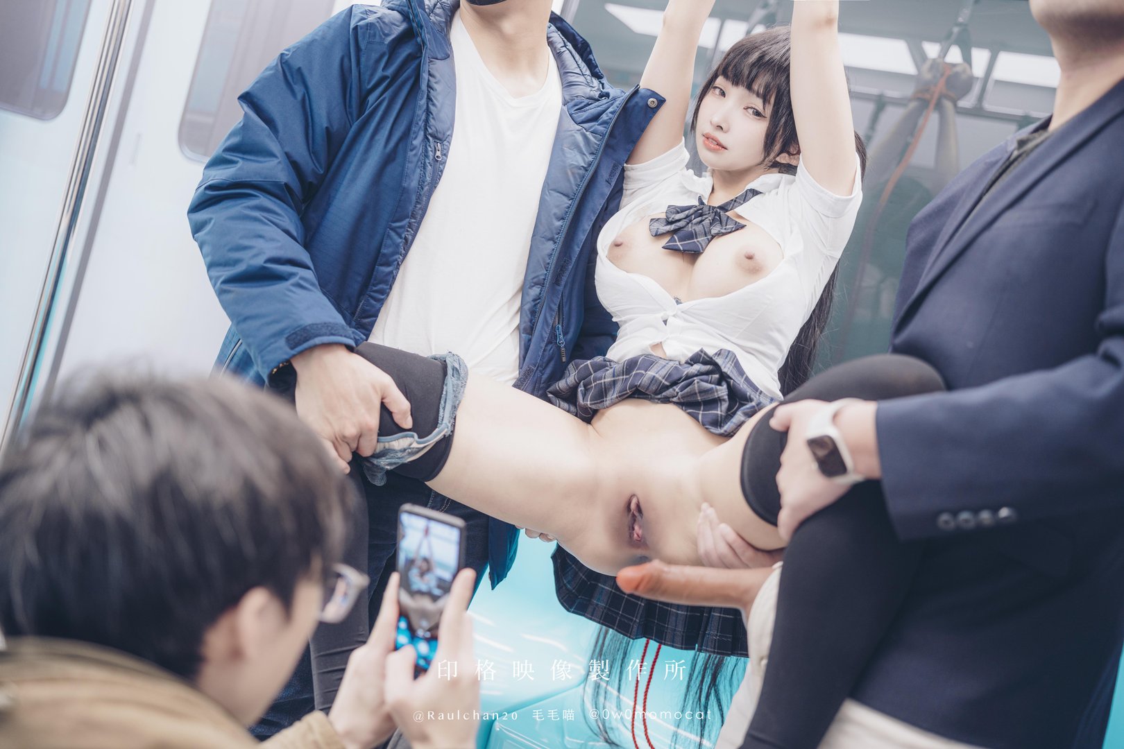 慕慕momo - 017 – 慕慕Momo-ﯞ_ 電車通學少女 ﰯ_ [64P6V]