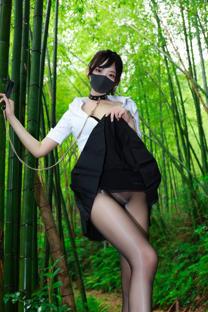 李佳 [1185P-4.87GB] - NO.007 黑百褶裙森林（正片）[58P-349MB]