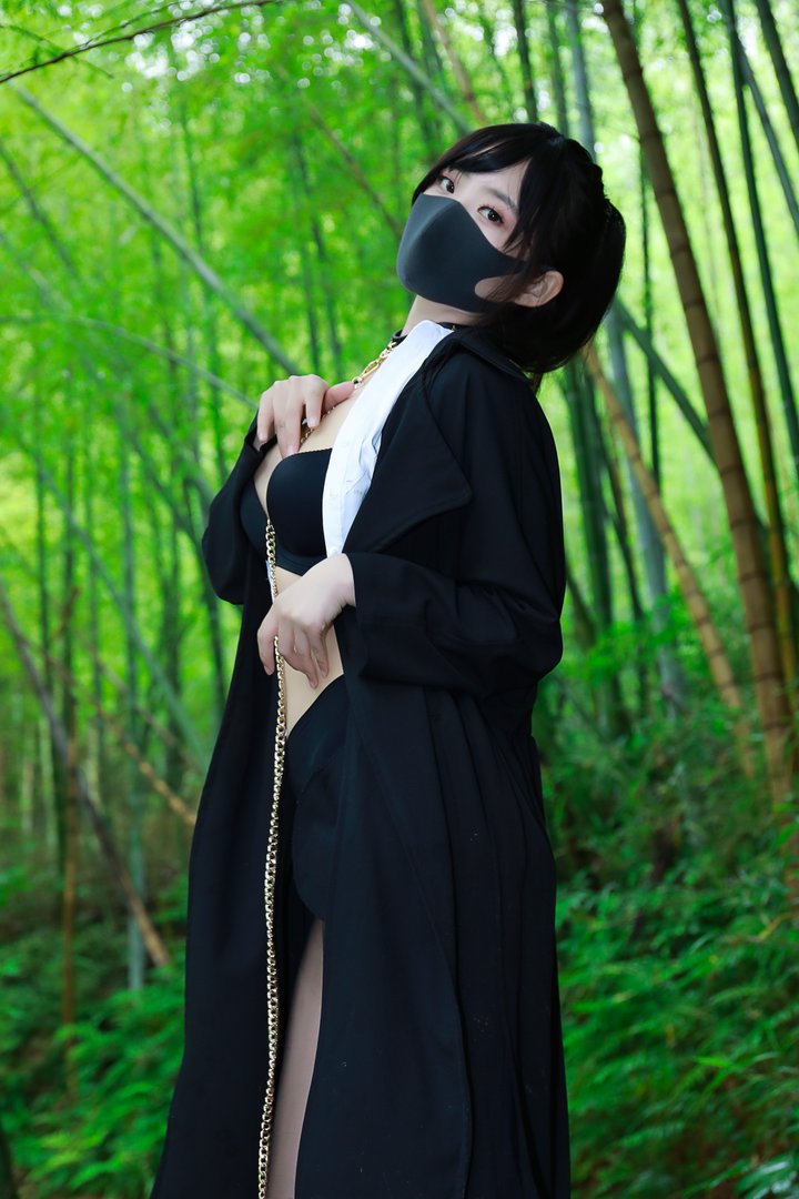 李佳 [1185P-4.87GB] - NO.007 黑百褶裙森林（正片）[58P-349MB]