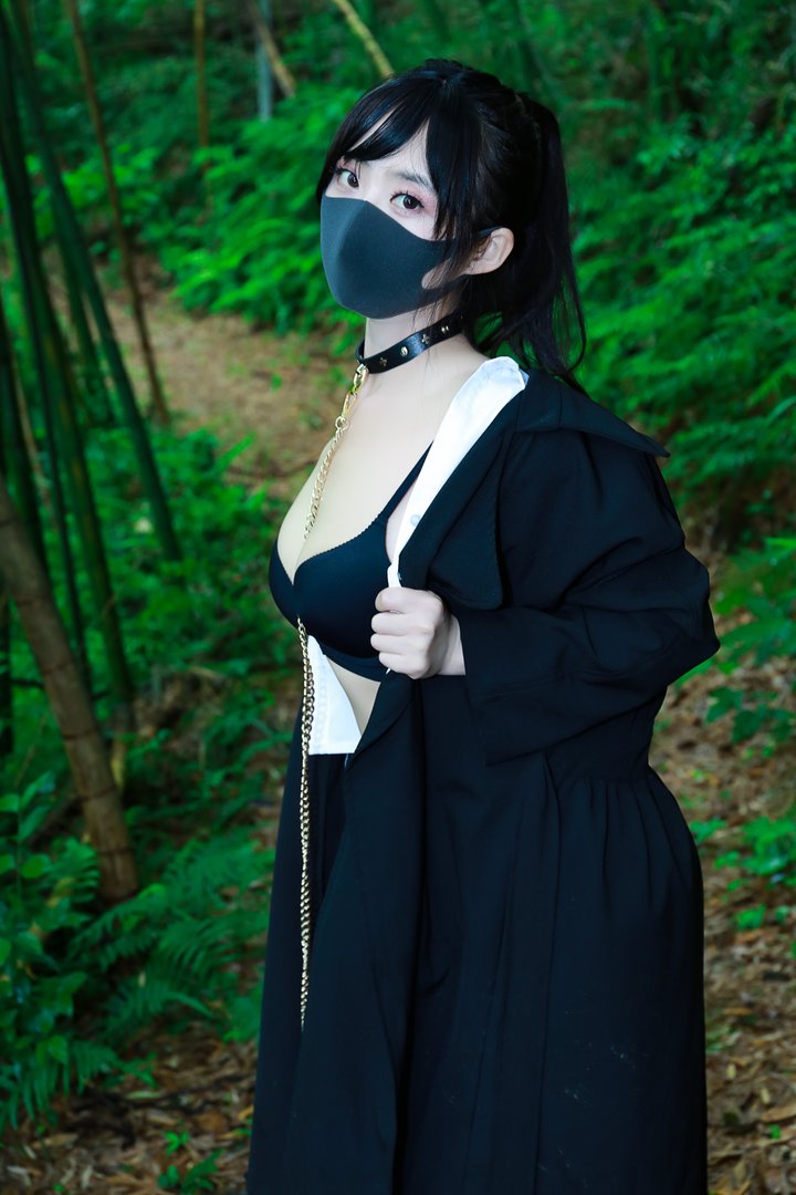 李佳 [1185P-4.87GB] - NO.007 黑百褶裙森林（正片）[58P-349MB]