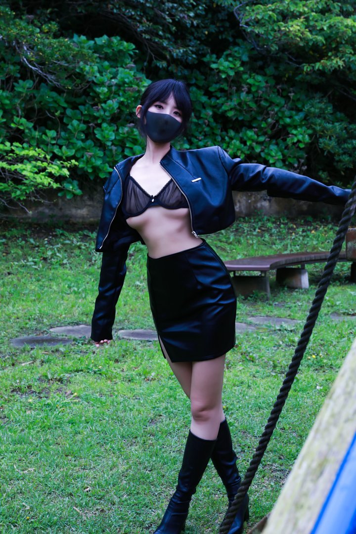 李佳 [1185P-4.87GB] - NO.013 户外皮衣（正片）[45P-263MB]