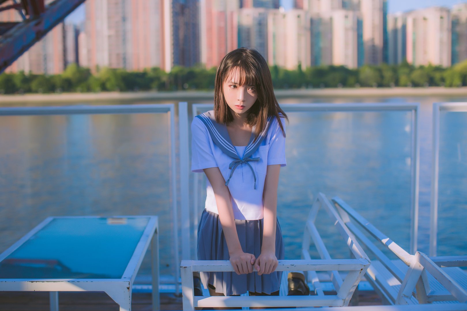 疯猫丨138 - NO.006 海边 [15P-150MB]