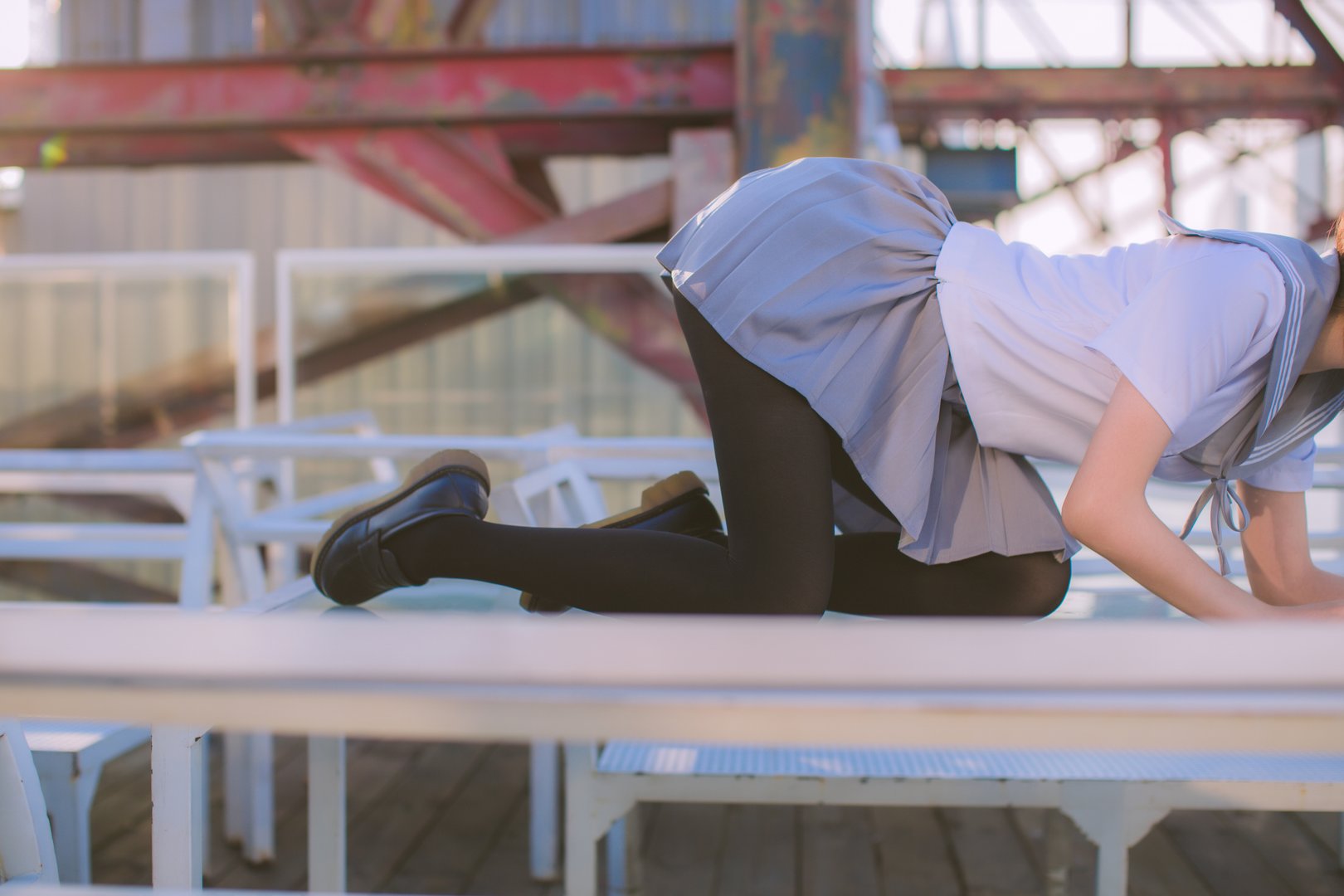 疯猫丨138 - NO.006 海边 [15P-150MB]