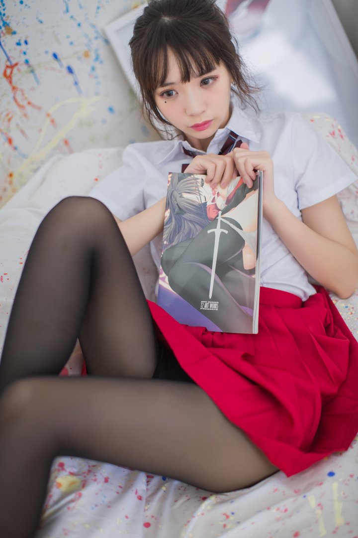 疯猫丨138 - NO.011 画室jk [23P-172M]-美图